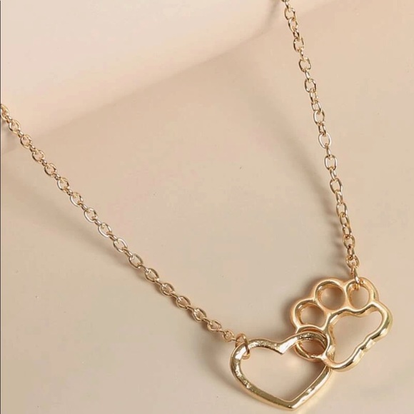 n e w | gold dog necklace ⭐️ - Picture 2 of 6